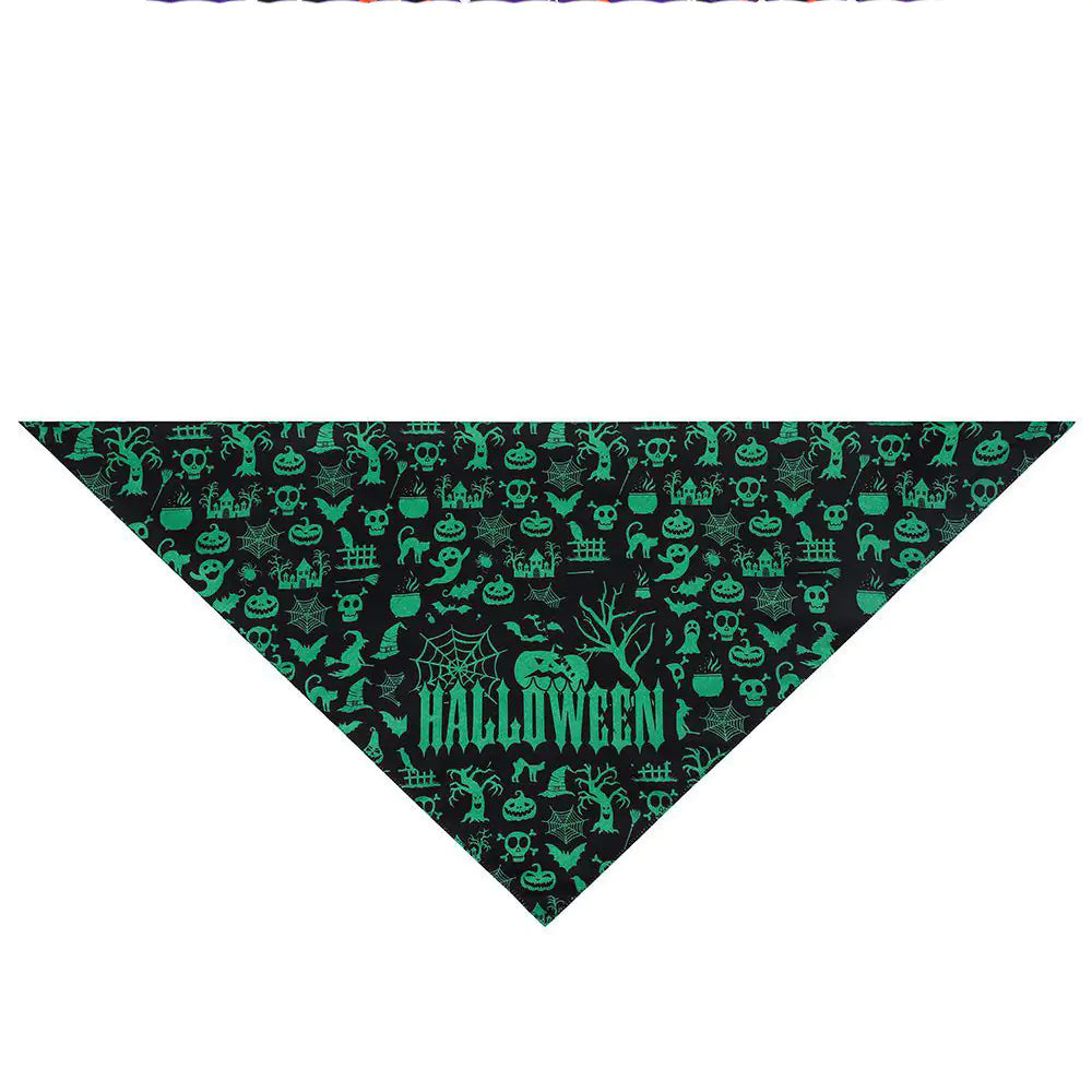 Halloween Triangle Scarf for Pets
