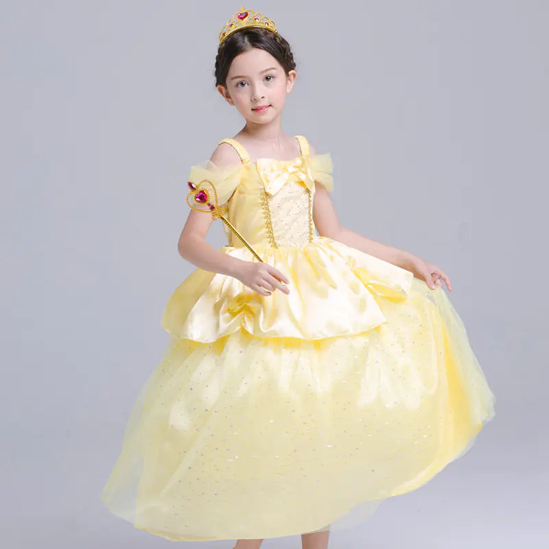 Girls' Halloween Performance Dress Costume