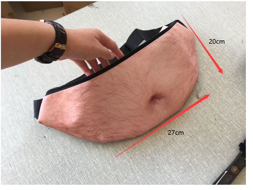 Beer Belly Coin Purse Waist Bag – Realistic Fanny Pack