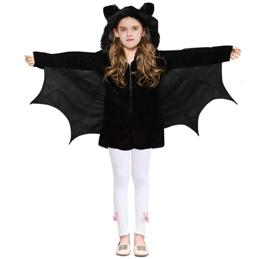 Halloween Kids Bat Cape Costume