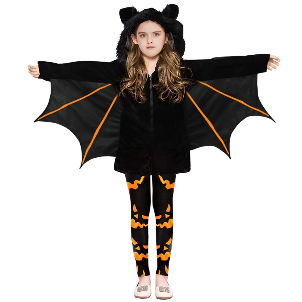 Halloween Kids Bat Cape Costume